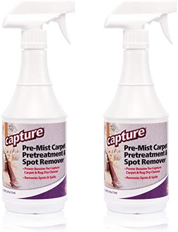 Capture Carpet Rug Dry Cleaner 25lb Pre-Mist 2 Pack Bundle