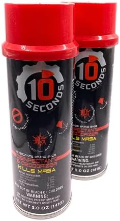 10 Seconds Disinfectant Spray - Multi-Purpose Germ Fighter