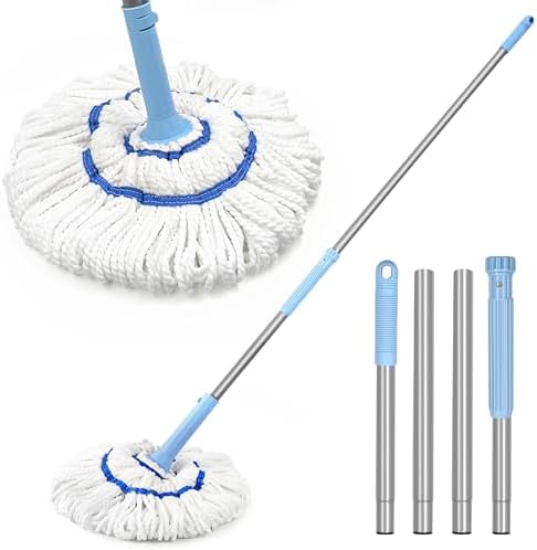 NEWE Self Wringing Twist Mop for Efficient Floor Cleaning