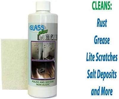 Kaxilu Glass Plus Metal Stain Remover 16 oz