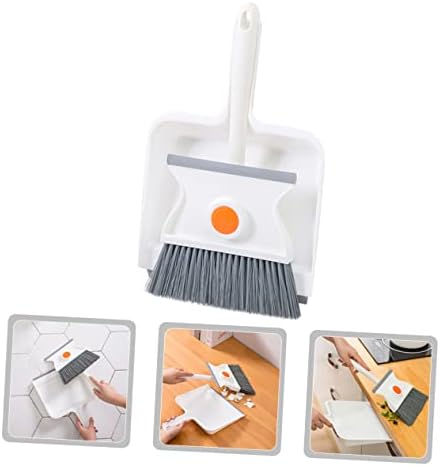 Mini Dustpan and Broom Set for Home and Car 1