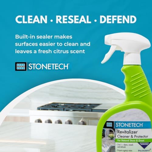 StoneTech Revitalizer Cleaner and Protector 3-in-1 Natural Stone Cleaner