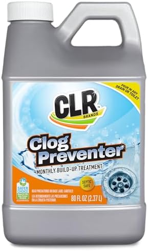 CLR Clog Preventer 80 Ounce Drain Cleaner 1