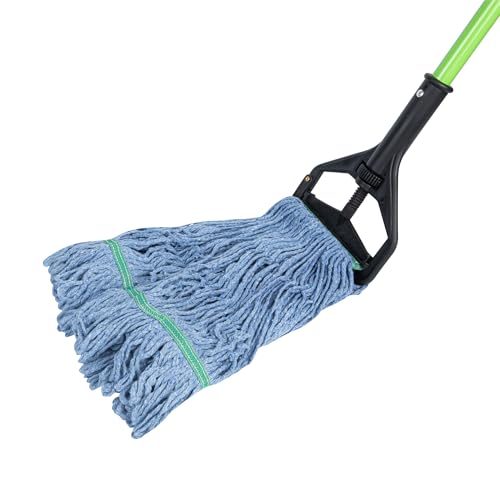 Restaurantware Mop Head Refill - 16 Ounce Cotton Blend Blue