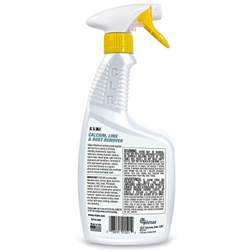 CLR PRO Calcium Lime and Rust Remover 32 Oz Pack of 6