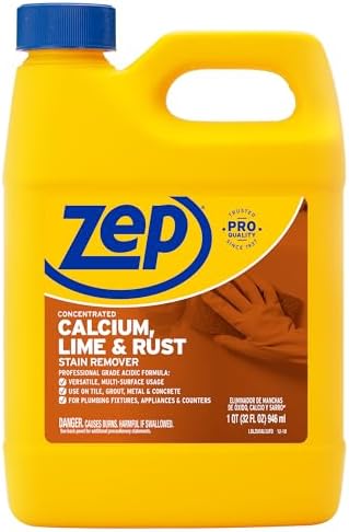 Zep Concentrated Lime Rust Remover 32 oz Case of 12