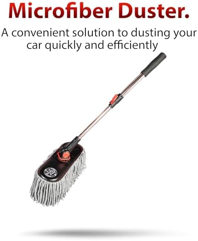 Adams Polishes Microfiber Duster Kit with Extendable Handle
