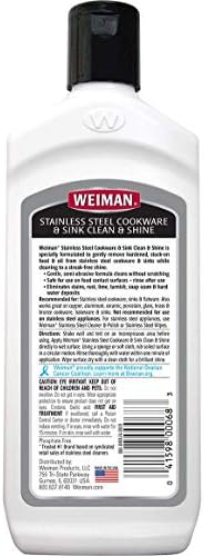 Weiman Stainless Steel Cleaner with Polish