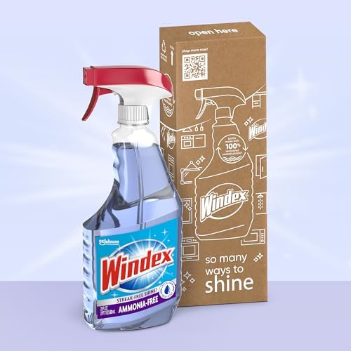 Windex Ammonia Free Crystal Rain Glass Cleaner 23 Fl Oz
