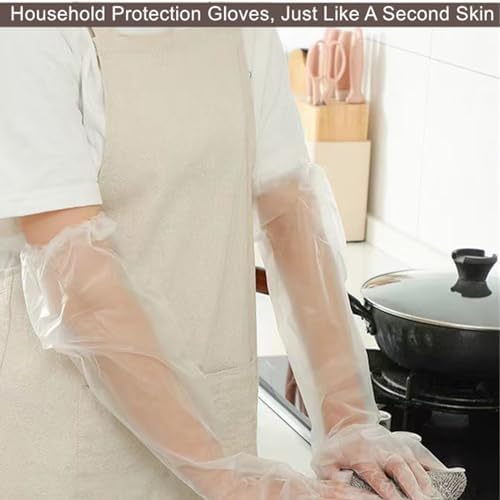 Hipifans Reusable Waterproof Cleaning Gloves 10PcsSet