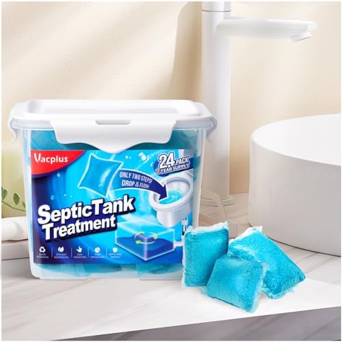 Vacplus Septic Tank Treatment 24-Pack 2-Year Supply