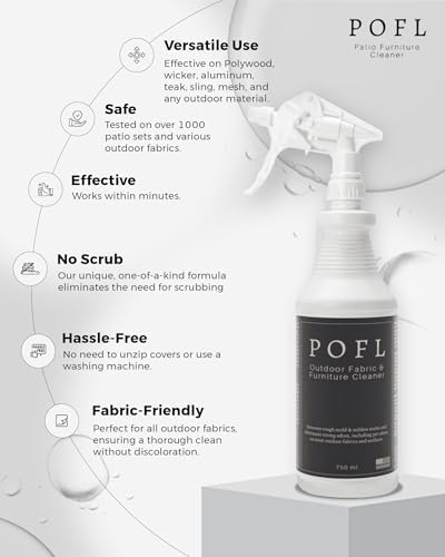 POFL No Scrub Outdoor Fabric Cleaner 1