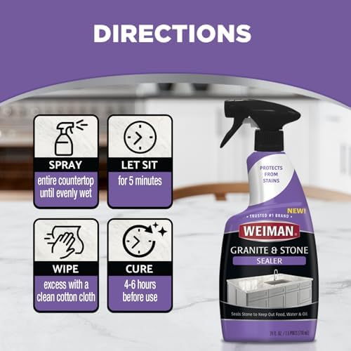 Weiman Complete Countertop Clean Protect Kit 24 oz 1
