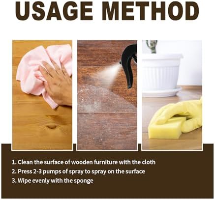 Natural Micro-Molecularized Beeswax Furniture Polish Spray