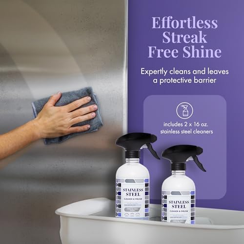 Therapy Stainless Steel Cleaner 2-Pack Bundle