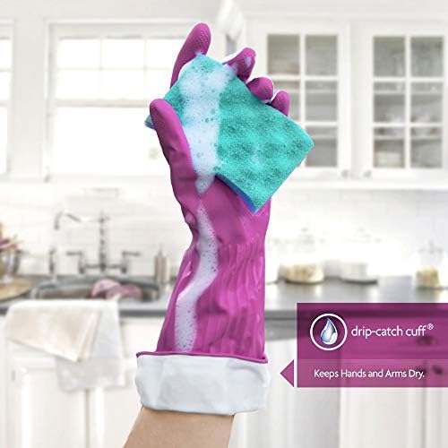 PLAYTEX Reusable Rubber Cleaning Gloves - 4 Pack