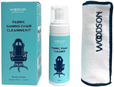 Woodson Fabric Care Kit - Cleaner Microfiber Towels