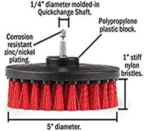DIAMOND MAGIC 20oz Hard Water Cleaner with Drill Brush
