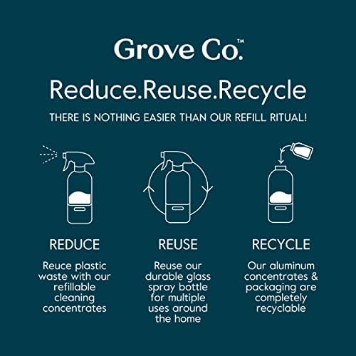 Grove Co Glass Cleaner Refill 6 x 1 Fl Oz