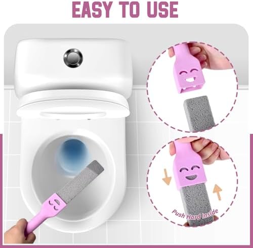 Sankoly 9 Pack Pumice Stones with Handle for Multi-Surface Cleaning