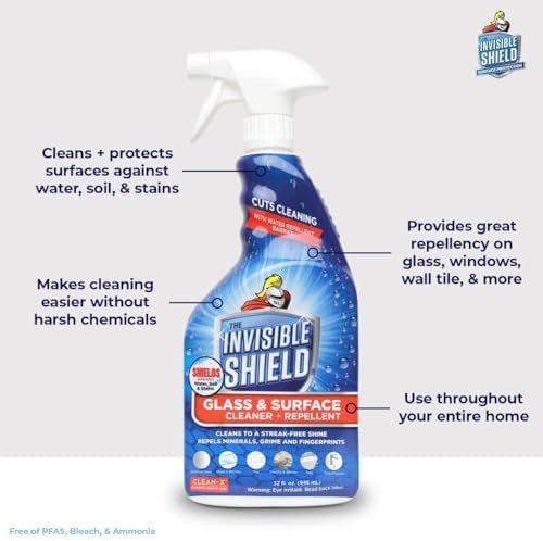 Invisible Shield Glass Cleaner 32 fl oz Streak Free Protective