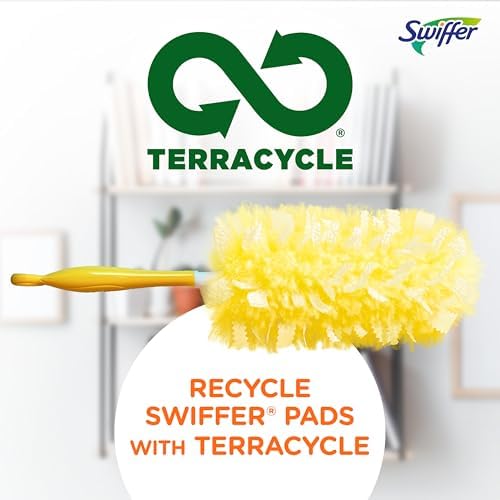 Swiffer Duster Heavy Duty Dusting Kit with 3 ft Handle