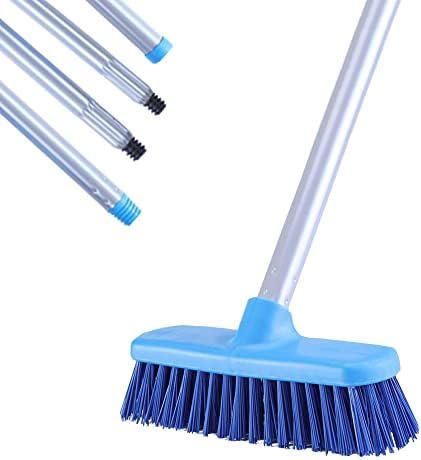YONILL Deck Brush with Long Handle for Cleaning