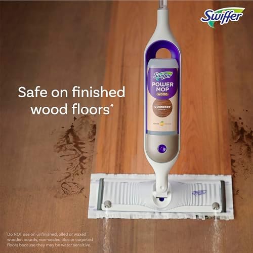 Swiffer Power Mop Wood Floor Cleaning Kit