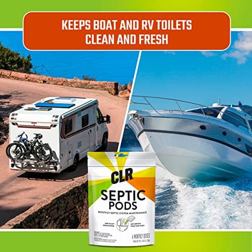 CLR Septic System Treatment Pods 6 Month Supply