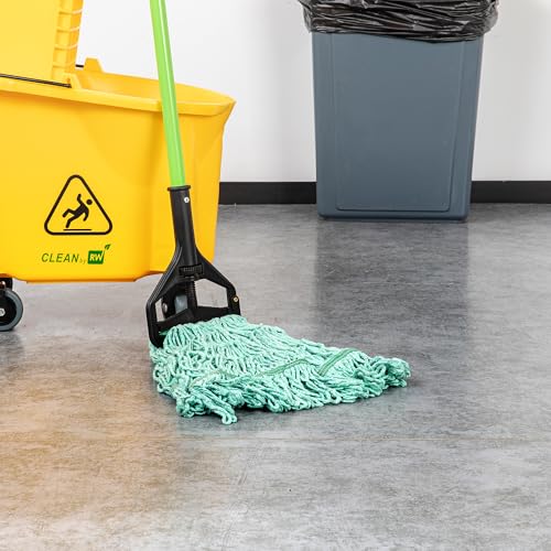 Restaurantware Mop Head Refill - 16 Ounce Cotton Blend Green