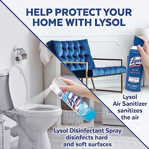 Lysol Bundle 2 Sprays for Disinfection Air Sanitization