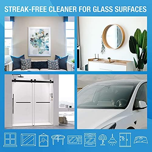 MiracleWipes for Glass - 60 Count Streak Free Wipes