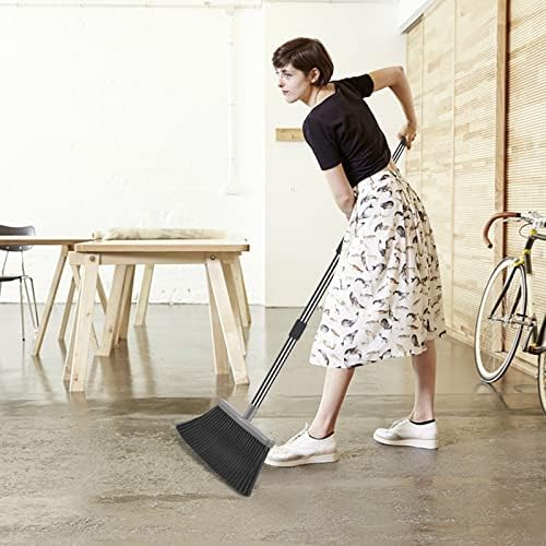 Kelamayi Broom and Dustpan Set - Black Gray