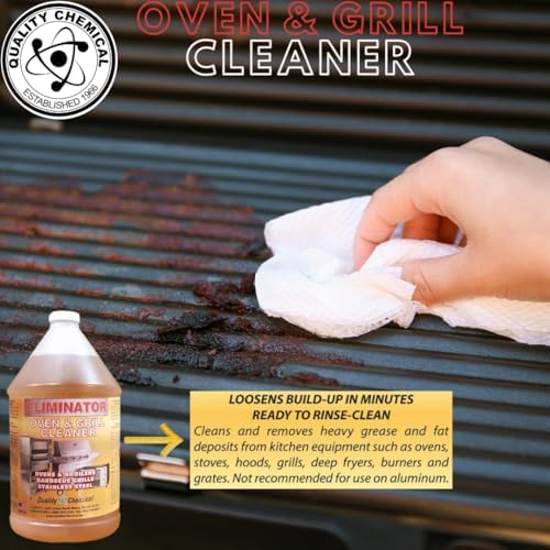 Quality Chemical Oven Cleaner Grill Cleaner - 1 Gallon Combo
