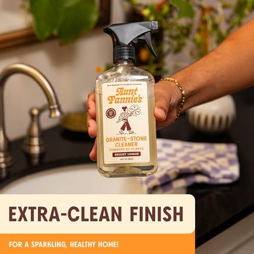Aunt Fannies Granite Stone Cleaner with Lemon Scent