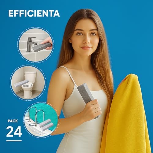 24 Pack Pumice Stones for Toilet Cleaning