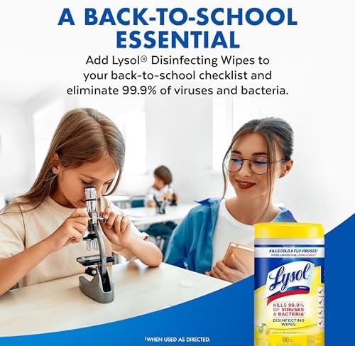 Lysol Disinfecting Wipes 80 Count 4pk Bundle 1