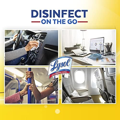 Lysol Disinfectant Handi-Pack Wipes 480 Count Pack of 6