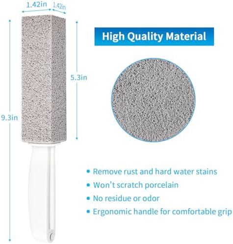 4TH Pumice Stone Toilet Cleaner - 2 Piece