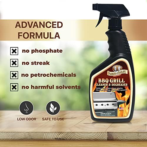 Parker Bailey Heavy Duty Grill Cleaner Degreaser