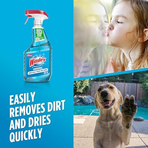 Windex Glass Cleaner Spray Bottles Pack of 6