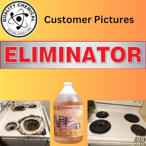 Quality Chemical Oven Cleaner Grill Cleaner - 1 Gallon Combo
