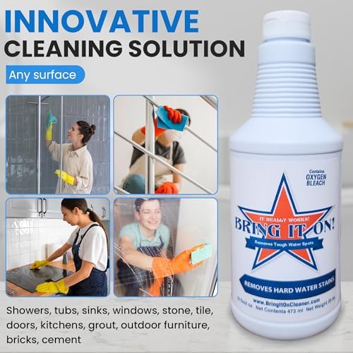 Bring It On Cleaner - Foamy Glass Shower Stain Remover