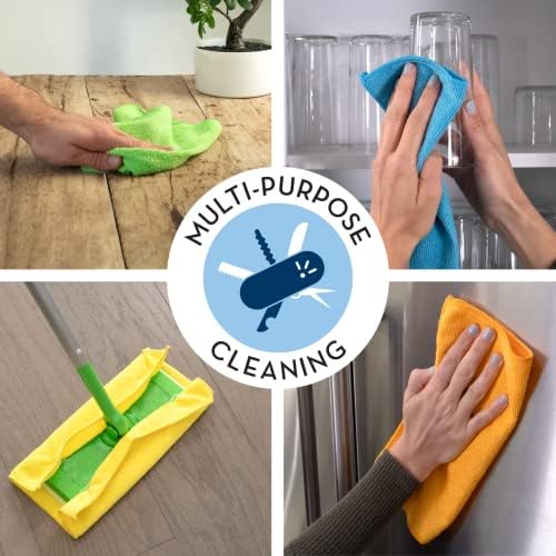 ST INC 150 Pack Microfiber Towels 115x115 Inches