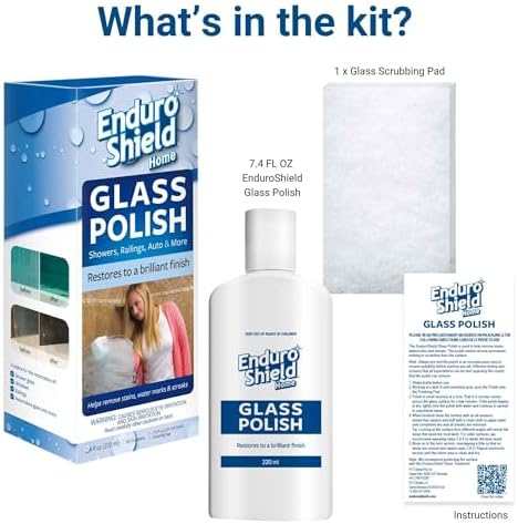 EnduroShield Shower Door Glass Polish 74 fl oz
