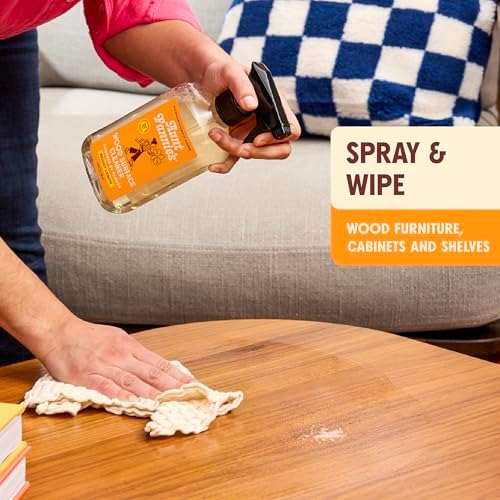 Aunt Fannies Wood Cleaner No-Wax 169 Ounces Lemon Scent