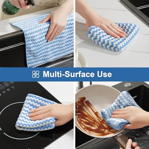 JOYMOOP 18 Pack Microfiber Cleaning Cloths 1