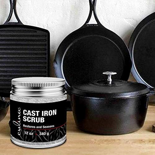 Culina Cast Iron Scrub - Natural Rust Remover Seasoning