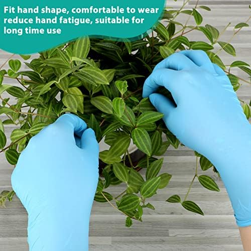 Woanger 200 Pieces Kids Nitrile Gloves No Latex X-Small