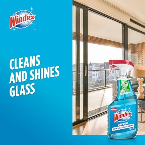 Windex Glass Cleaner Spray Bottles Pack of 6